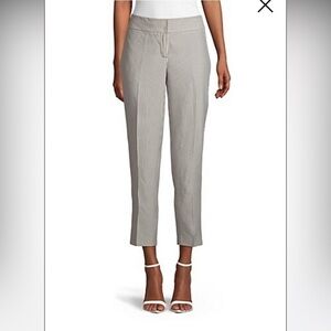 NWT Size 8 Kasper Suits Striped Seersucker Pant